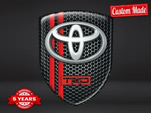 Toyota Logo Into Sticker Pro Max Lasting Stylish Design